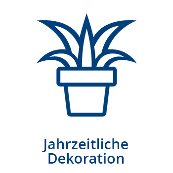 Jahrzeitliche Dekoration